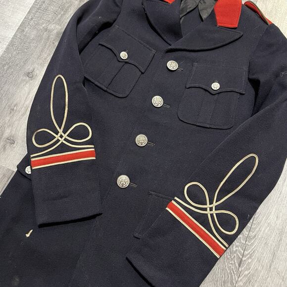 VTG 1930s Marching Band Coat Uniform Jacket Vintage The Craddock Uniforms Youth - Picture 4 of 8